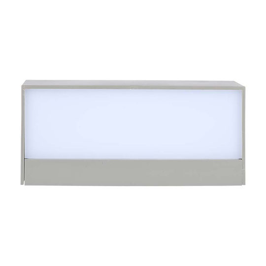 V-TAC Wall-Mounted Outdoor Ceiling Light LED IP65 12W with Cool White Light Double Beam 23x10x9εκ.