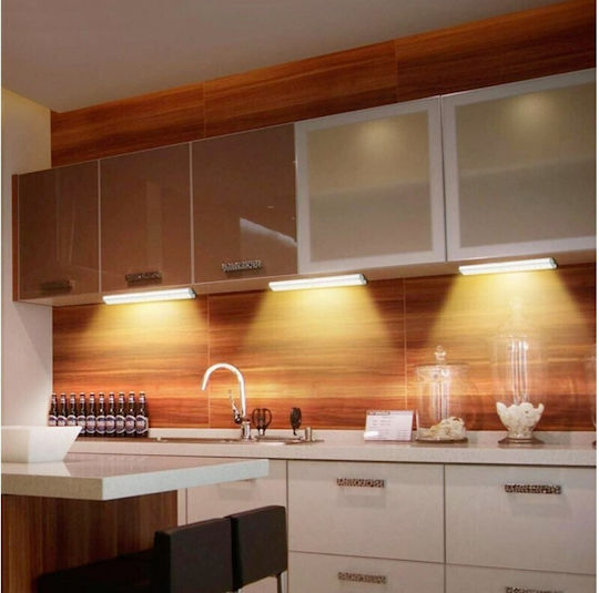 Dekton LED Light Linear for Cabinets with Battery Powered and Photocell 1pcs