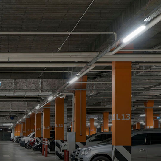 V-TAC Lichtleiste Außenbereich mit integriertem LED 48W 150cm