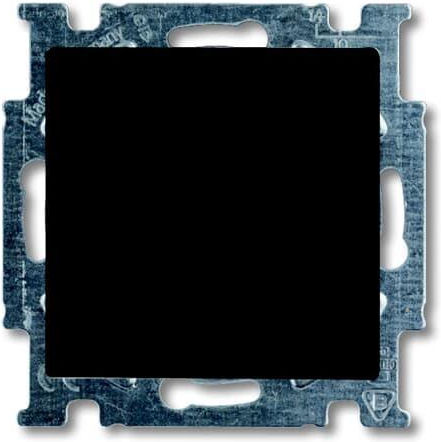 Abb Basic Διακόπτης Μπουτόν σε Μαύρο Χρώμα 49852