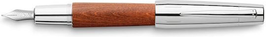 Faber-Castell Писалка за Писане Medium Кафяв