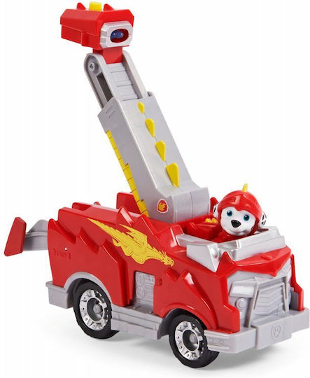 Spin Master Παιχνίδι Μινιατούρα Rescue Knights Paw Patrol Marshall Deluxe Vehicle για 3+ Ετών