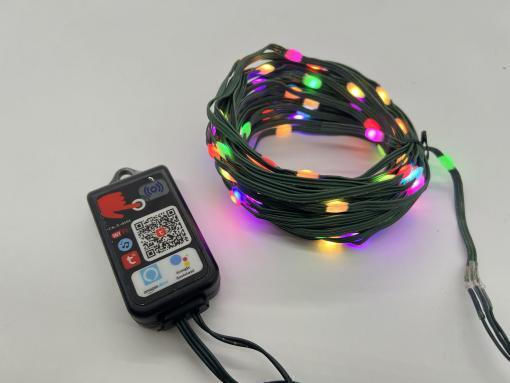 100 intelligente LED-Lichter 10 m Lichterkette 100 intelligente LED-Lichter 10 m Lichterkette