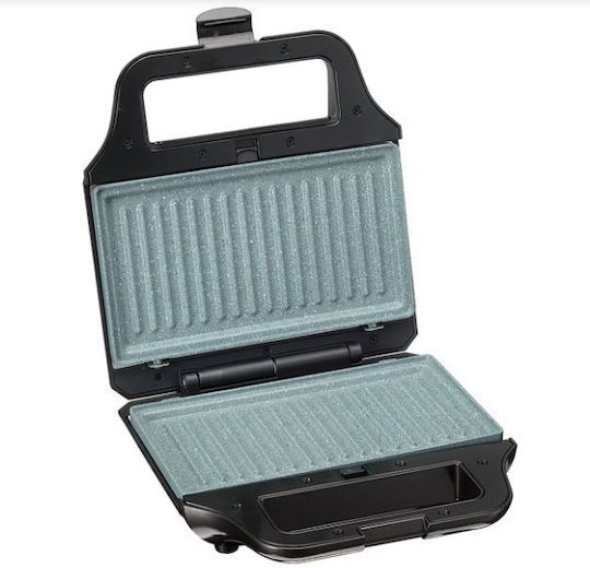 Mics MC02GB19E Τοστιέρα με Αποσπώμενες Πλάκες για 2 Τοστ 700W Μαύρη