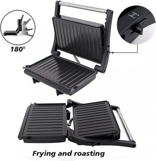 Raf R.240 Τοστιέρα Γκριλιέρα 1000W Μαύρη