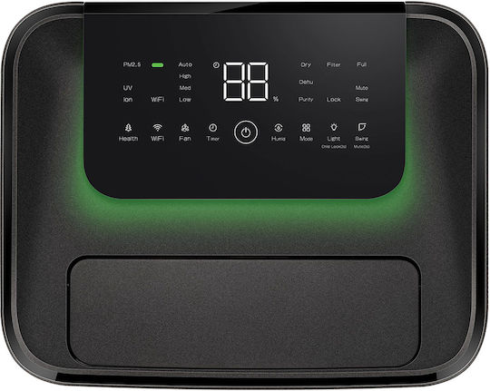 Toyotomi Reiko Dehumidifier with Compressor Ionizer and Wi-Fi 30lt Gray