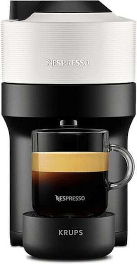 Krups Vertuo Pop Pod Coffee Machine Vertuo Pressure 15bar with Milk Frother White