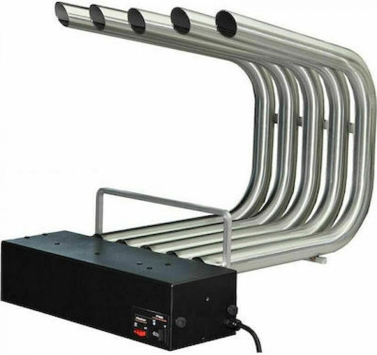 EcoHot 2-IN-TH Fireplace Heat Exchanger 62W Inox L66xH49xD60-89cm