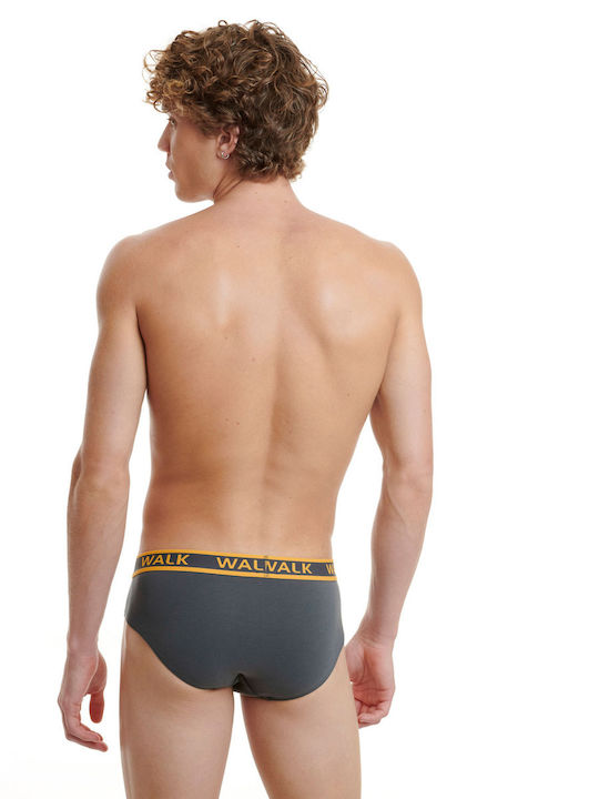 Men's Slips Yellow/Grey 2Pack