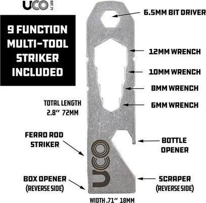 Uco Titan Fire Striker Feuerstein