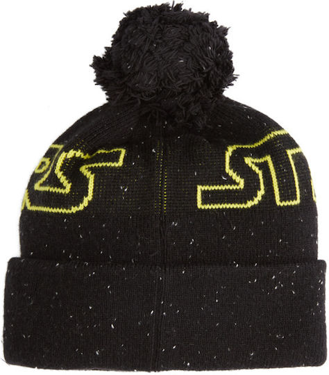 X Star Wars Chester Pom Pom Beanie Ανδρικός Σκούφος Πλεκτός σε Μαύρο χρώμα