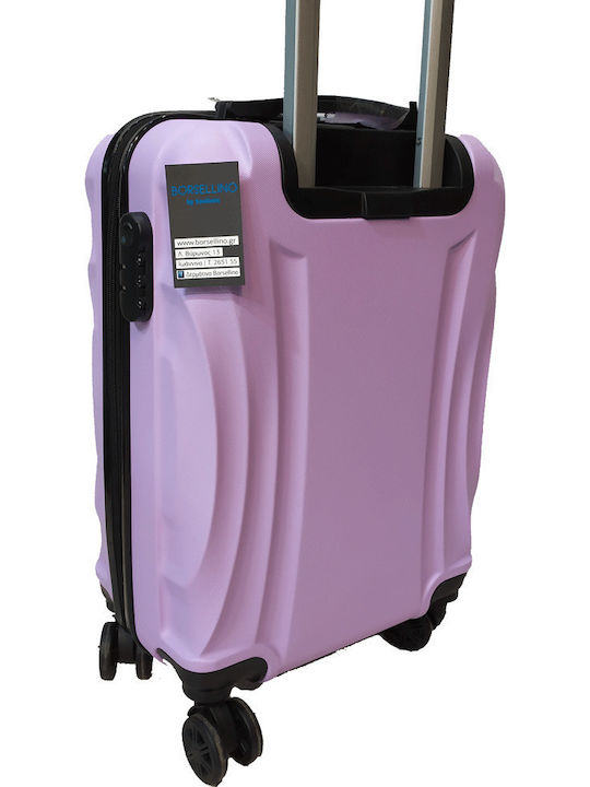 Forecast -20 Cabin Hard Lila Travel Suitcase with 4 Wheels Height 55cm