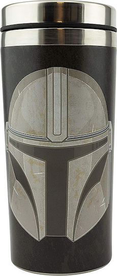 Paladone Travel Mug Ποτήρι Θερμός Ανοξείδωτο 450ml Μαύρο με Επιστόμιο