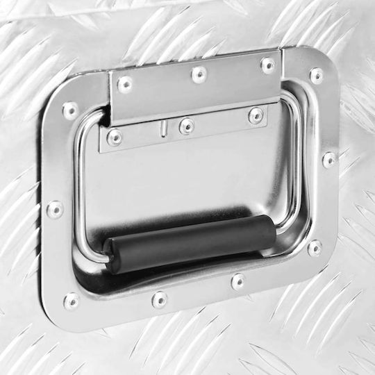 vidaXL Tool Storage Aluminum Box W70xD31xH27cm 152250