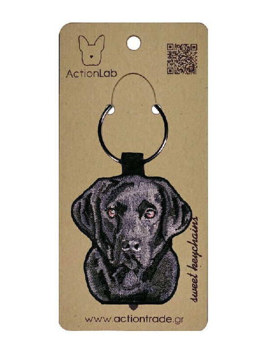 ActionLab Μπρελόκ Labrador Υφασμάτινο