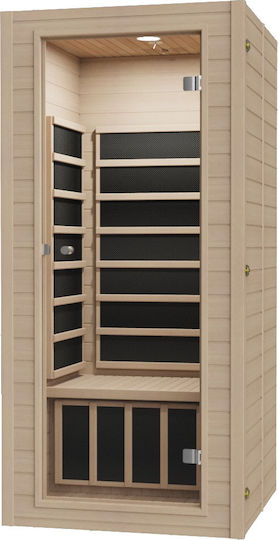 AMILA S-11 Saună Individuală Cuptor / Încălzitor exterior Interior L90xW90xH190cm