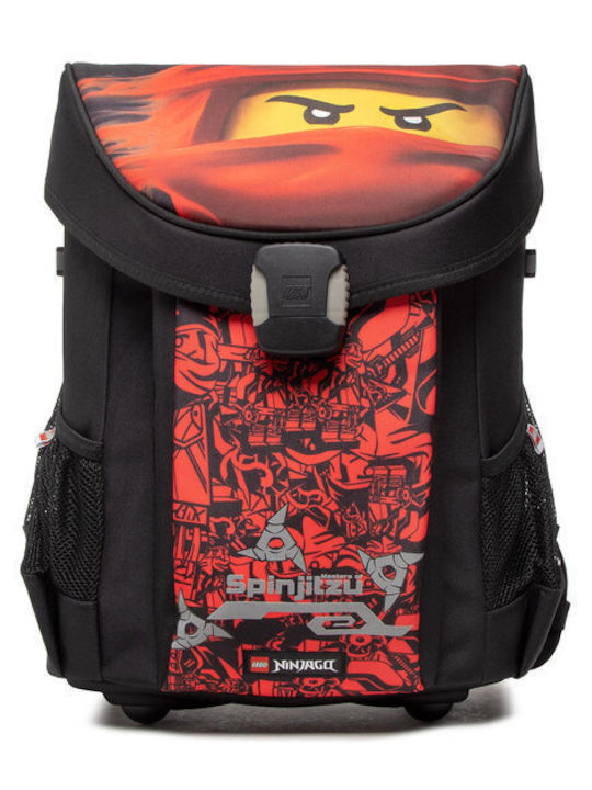 Lego Ninjago School Bag Backpack Elementary, Elementary in Red color