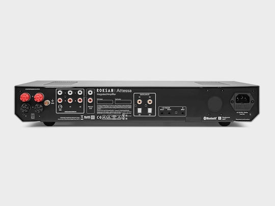 Roksan Attessa Integrated Ολοκληρωμένος Ενισχυτής Hi-Fi Stereo 130W/4Ω 80W/8Ω Ασημί