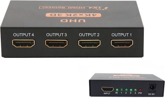 Muzik HD-102 FHD 1 intrare/2 ieșiri Splitter HDMI