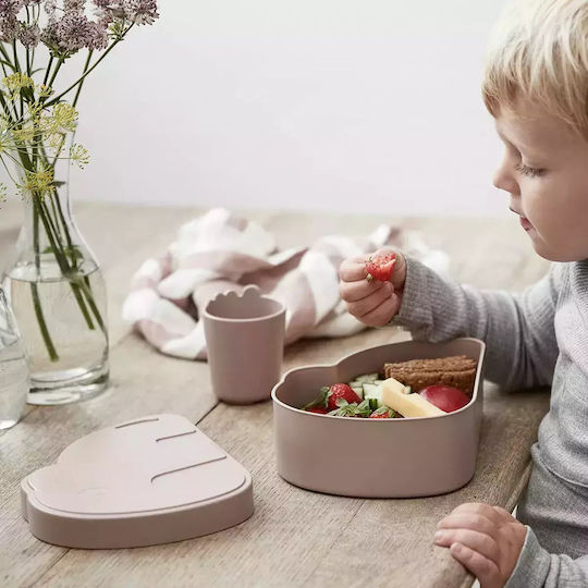 Done by Deer Elphee Powder Plastic Kids' Food Container Pink x x 6.4cm