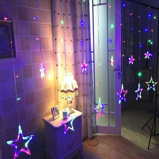 Lichterketten LED 2.5m. Mehrfarbige Typ Vorhang 1Stück