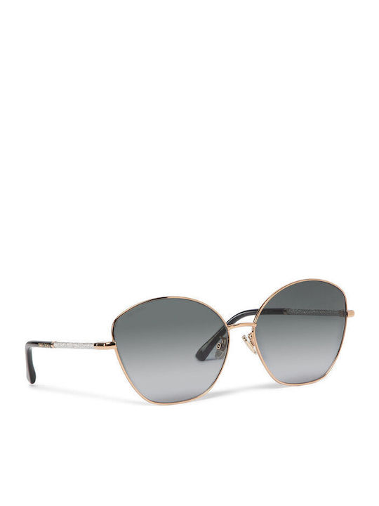 Jimmy Choo Γυαλιά Ηλίου Χρυσά με Μεταλλικό Σκελετό Jimmy Choo Γυαλιά Ηλίου Χρυσά με Μεταλλικό Σκελετό
