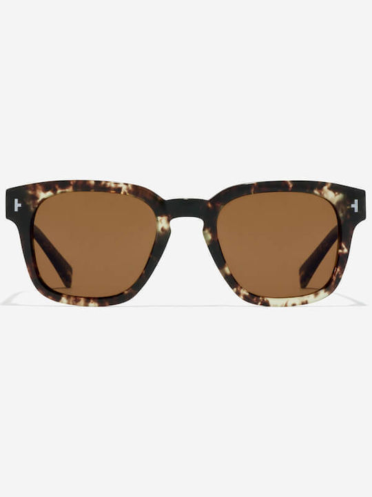 Hawkers Stack Sunglasses with Brown Tartaruga Plastic Frame and Brown Polarized Lens HKRS4043