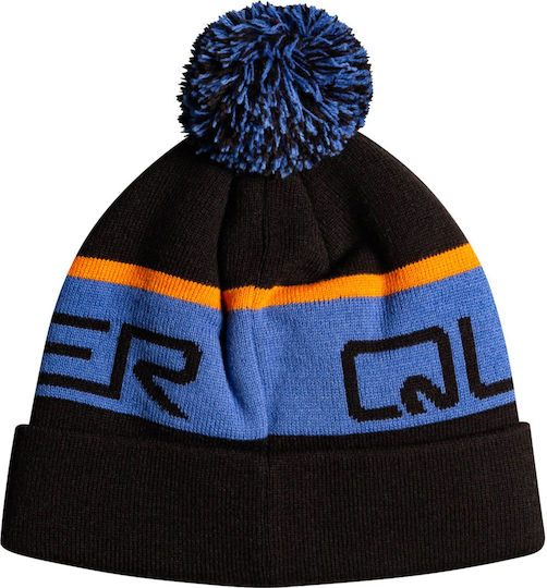 Summit Pom Pom Beanie Ανδρικός Σκούφος Πλεκτός σε Μαύρο χρώμα