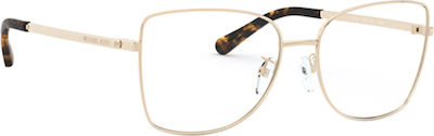 Michael Kors Memphis Feminin Metalic Rame ochelari Fluture Auriu MK3035 1014