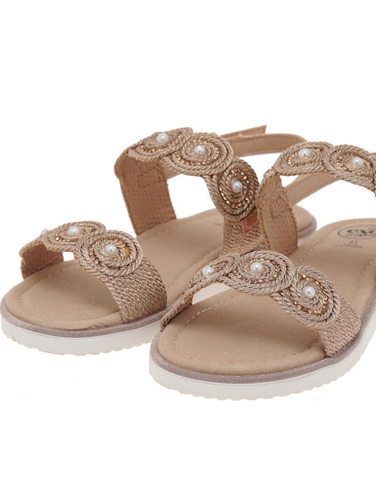 Kinder Sandalen Gold