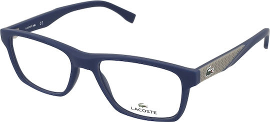 Lacoste Männlich Kunststoff Brillenrahmen Blau L2862-424