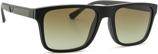 Emporio Armani Мъжки Пластмасов Рамка за Очила с Clip On Черен EA4115 58531W