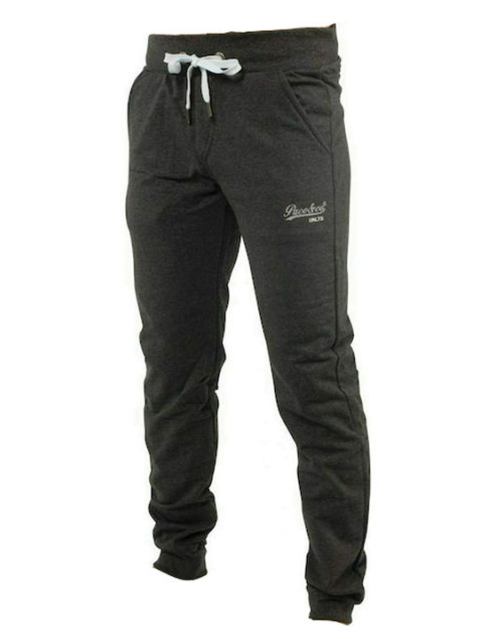 Sweatpants with Elastic Dark Grey