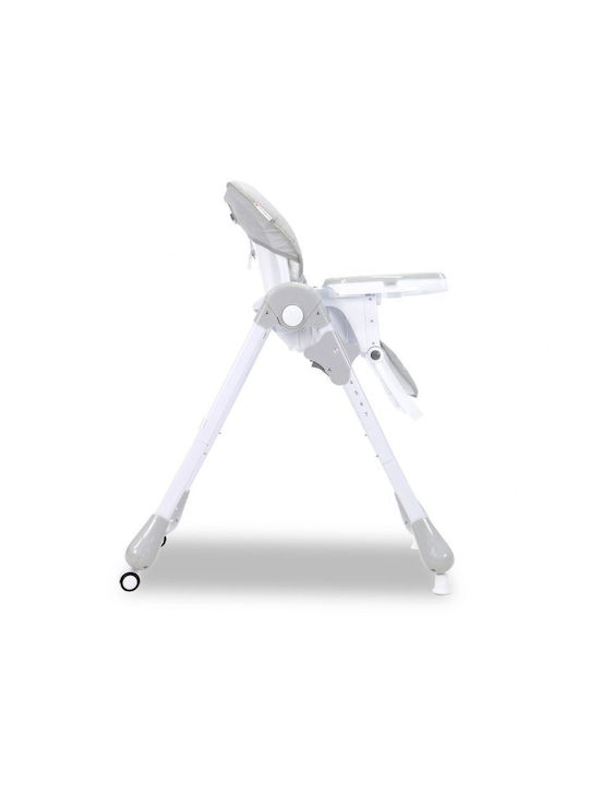 Asalvo Manet Windmill Baby Hochstuhl mit Höhenverstellbar und Klappbar Beige