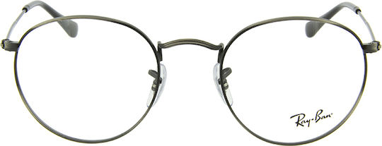 Ray Ban Metal Eyeglass Frame Gray RB3447V 3118