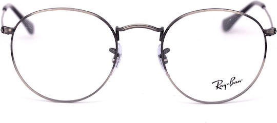 Ray Ban Metal Eyeglass Frame Gray RB3447V 3118