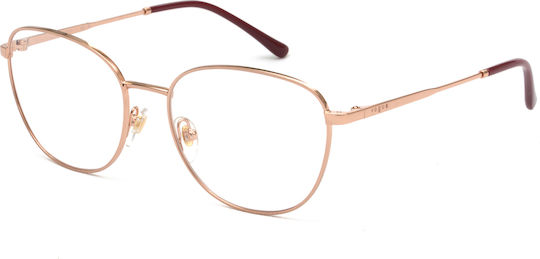 Vogue Women's Metal Butterfly Prescription Eyeglass Frame Rose Gold VO4231 5152
