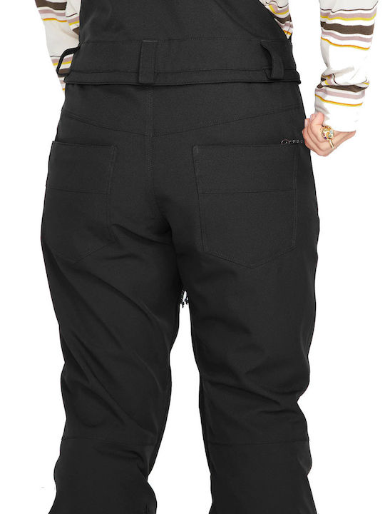 Volcom Swift Bib Overall H1352311-BLK Γυναικεία Σαλοπέτα Σκι & Snowboard Κόκκινη