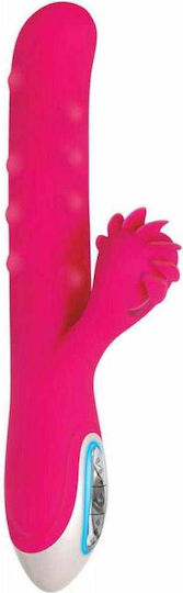 Evolved Novelties Love Spun Vibrator Iepurele Vibrator de iepure reîncărcabil 23.5cm Roz