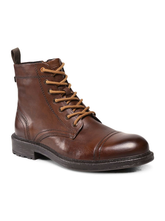 Freedom Leather Tabac Brown Boots Anatomical