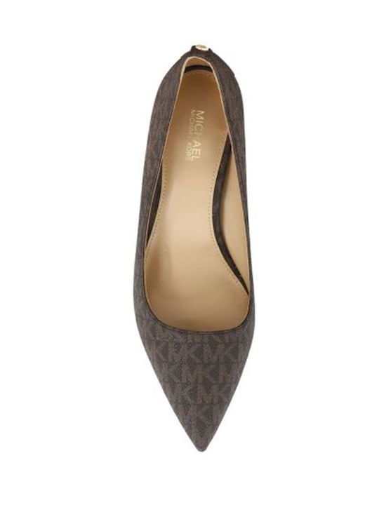 Pointed Toe Brown Heels