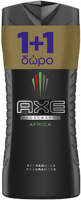 Axe Africa Αφρόλουτρο σε Gel για Άνδρες 2x400ml