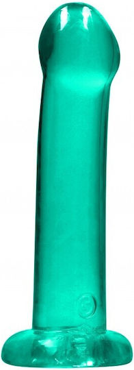 Shots Real Rock Crystal Clear Dildo With Suction Cup Dildo Mit Saugnapf Green 18cm