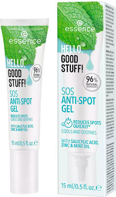 Essence Hello Good Stuff Sos Anti-Spot Blemishes 24h Gel Suitable for All Skin Types 15ml