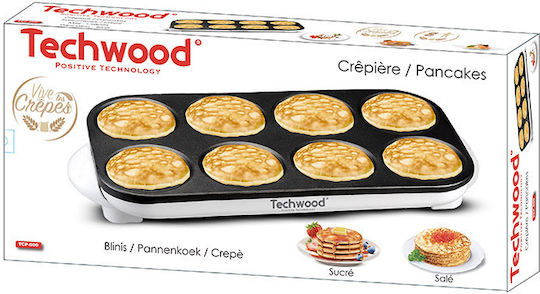 Techwood Crepe Maker 32cm Weiß 1500W