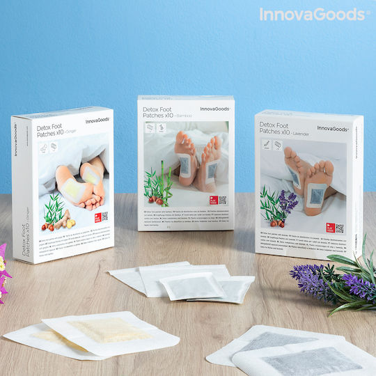 InnovaGoods Επιθέματα Bamboo για Αποτοξίνωση 10τμχ