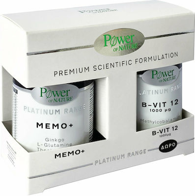 Power Health Premium scientific Formulation Platinum Range Memo+ Supplement for Memory 20 tabs 30 caps