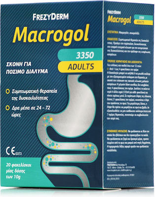 Frezyderm Macrogol 3350 Adults 10x20gr