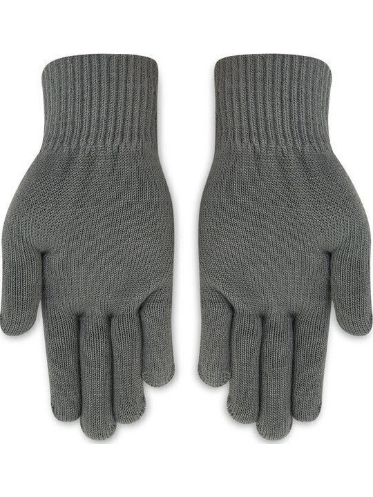 Unisex Knitted Gloves Gray Swoosh 2.0