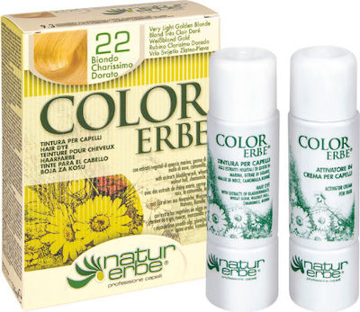 Natur Erbe Color Erbe 22 Ξανθό Πολύ Ανοικτό Χρυσαφί